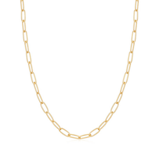 Ania Haie | Gold Link Charm Chain Necklace