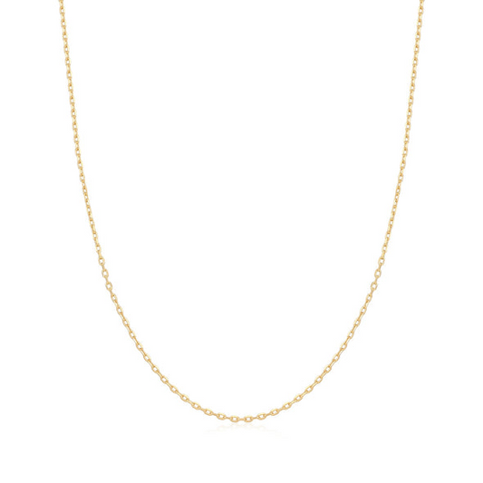 Ania Haie | Gold Sparkle Drop Pendant Chunky Chain Bracelet