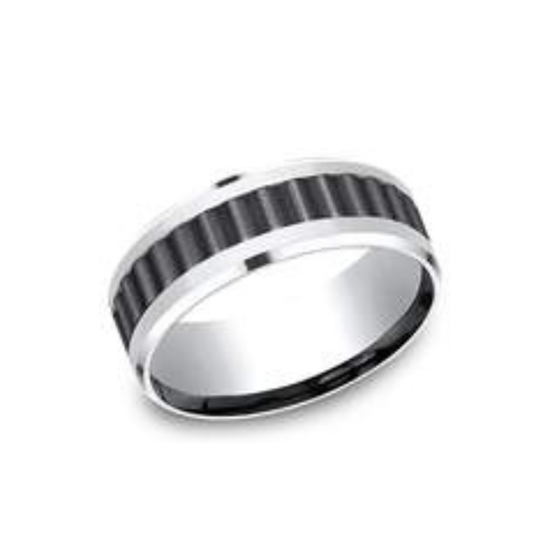 Cobalt and Chrome Black Rivet Tread Inlay