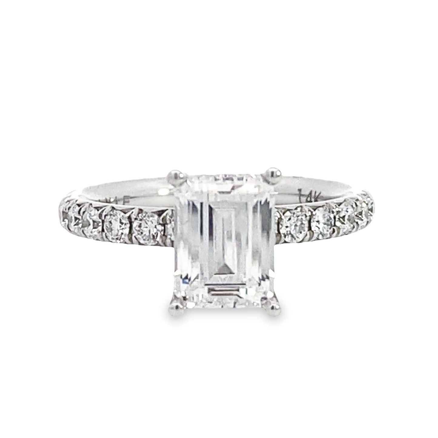 Malencia Emerald Engagement Ring