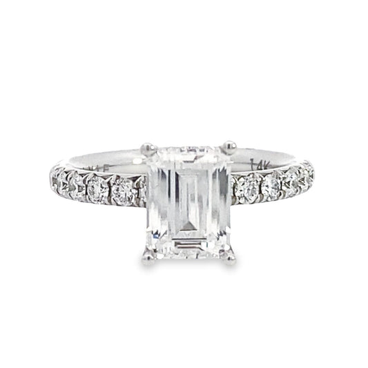 Malencia Emerald Engagement Ring