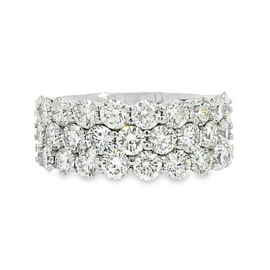 14K White Gold Diamond Ring