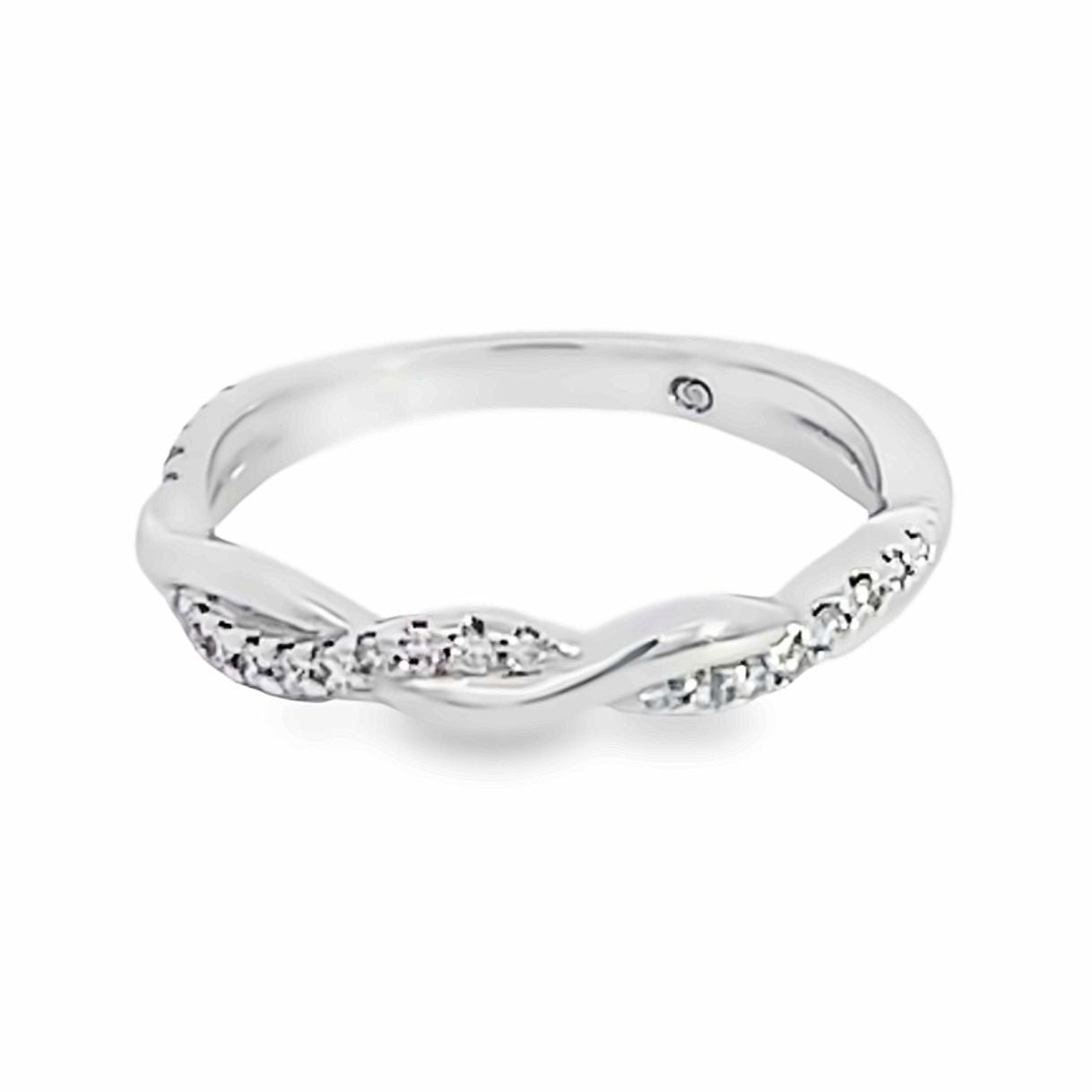 Intertwined Diamond Band