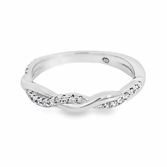 Intertwined Diamond Band