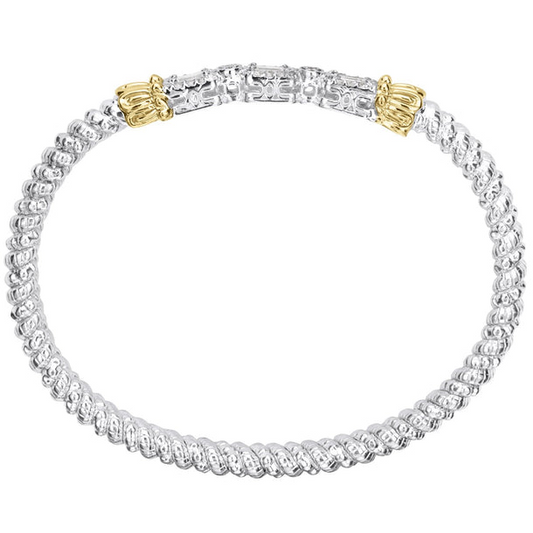Vahan | Diamond Baguette Bangle