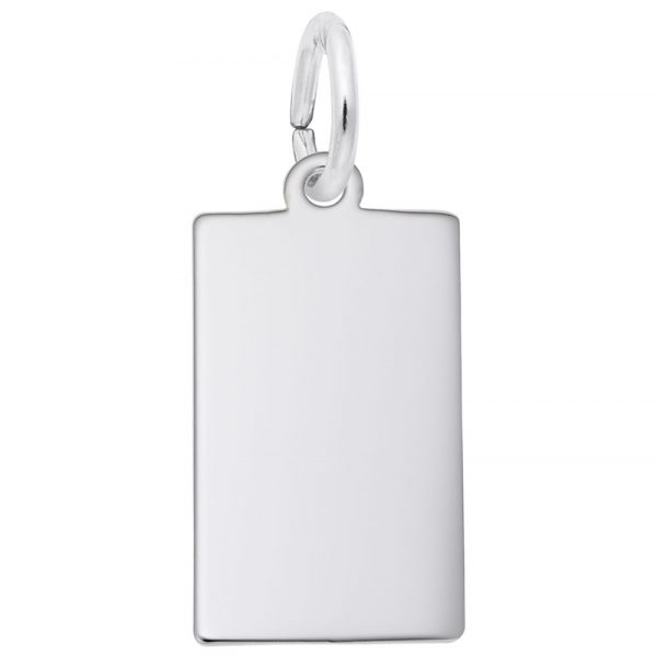 SMALL RECTANGLE DOG TAG