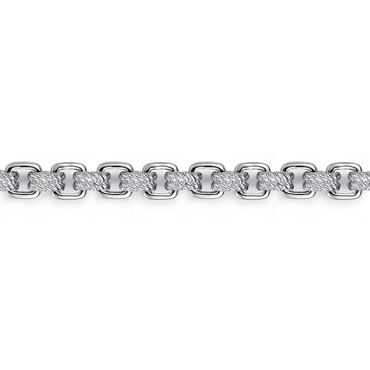 925 Sterling Silver Chain Bracelet