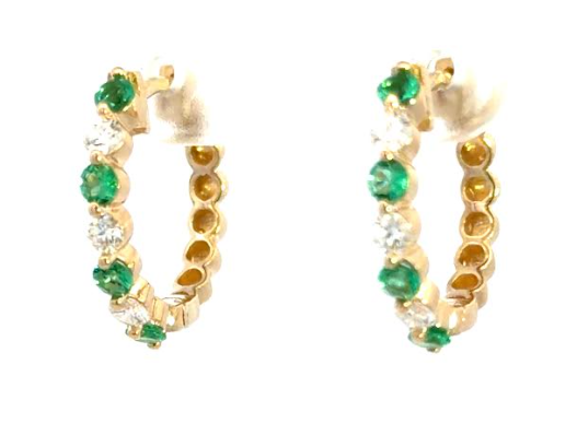 Colored Stone Earring