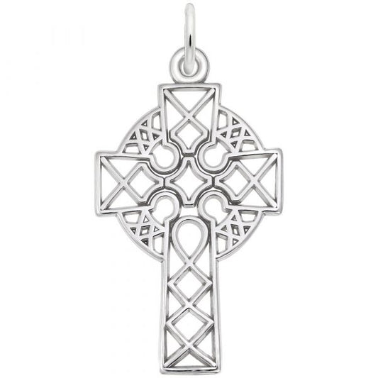 Rembrandt Charms | Ornate Celtic Cross Charm