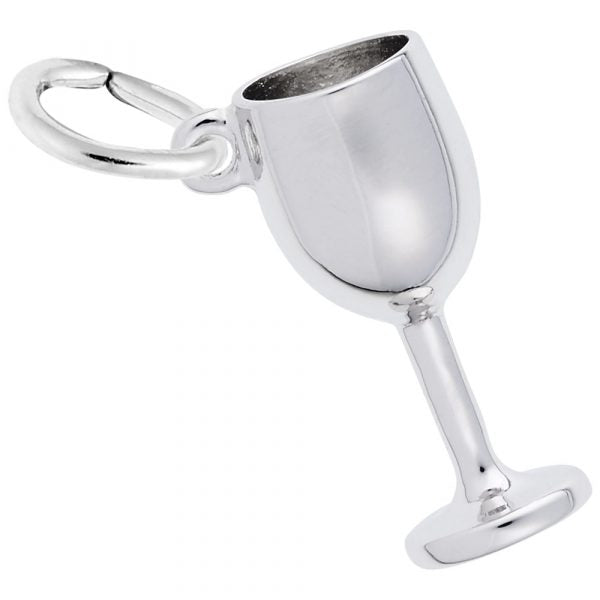 Wine Glass Charm