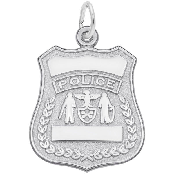 Police Badge Charm