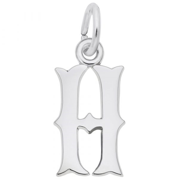 BLACK LETTER INITIAL H