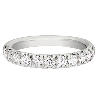 David Connolly | Stackable Classic Round Diamond Band