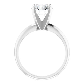 Kirkland Jewelry | 14K White Gold Brilliant Round Solitaire Engagement Ring - 2ct