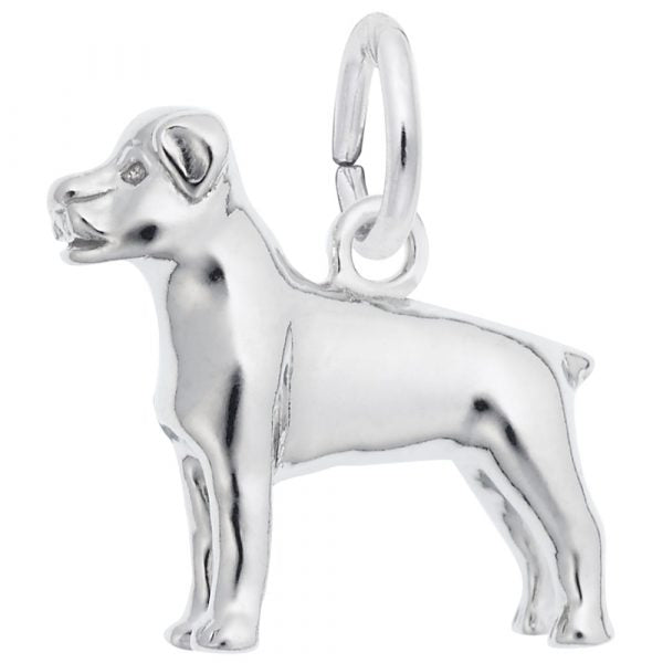 Rottweiler Dog Charm