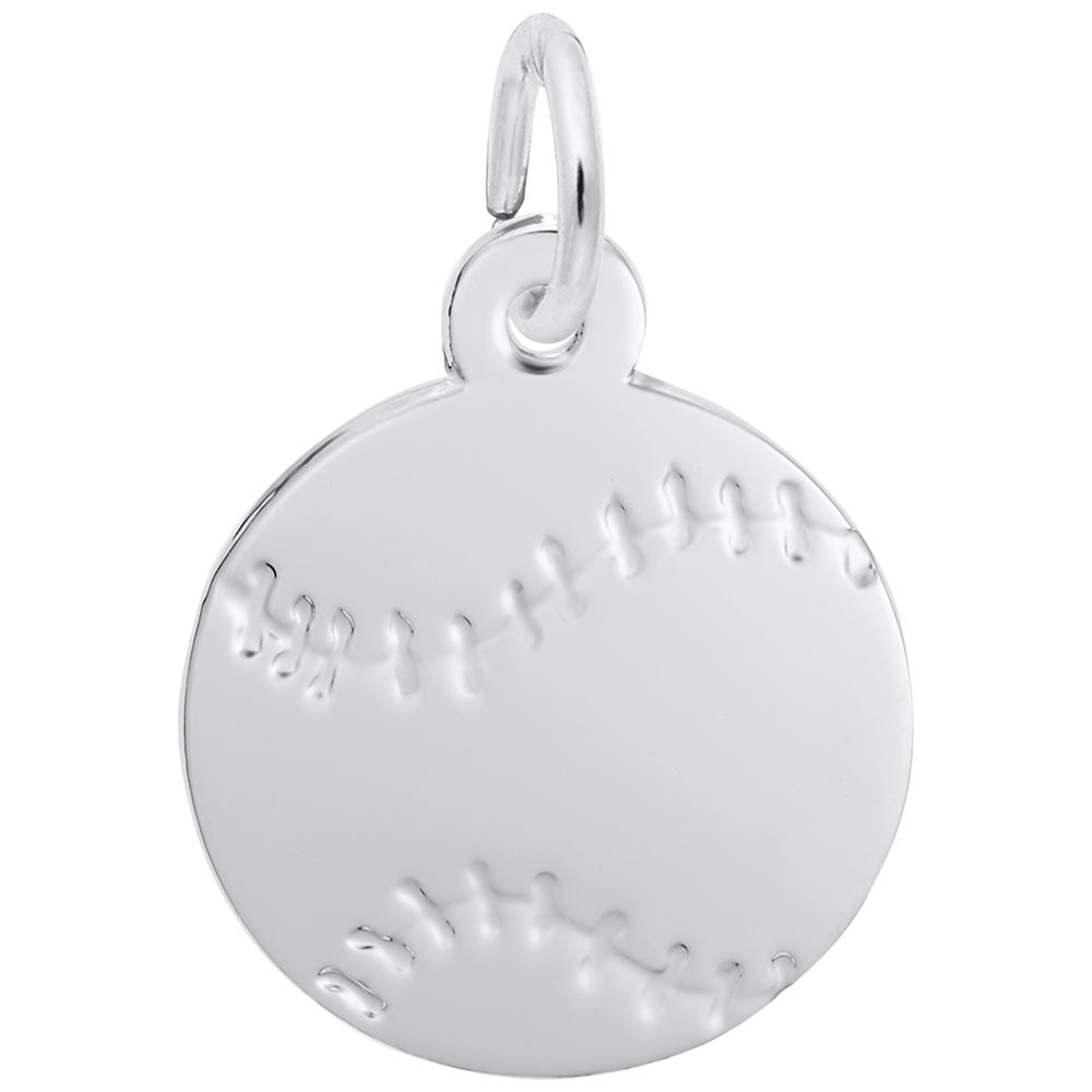 Rembrandt Charms | Flat Baseball Charm