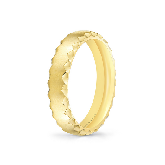 14K Yellow Gold 5mm Men's Band