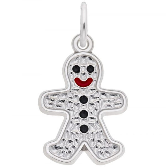 Rembrandt Charms | Gingerbread Man Charm