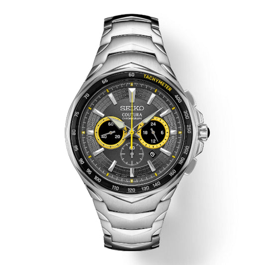 SEIKO | SRWZ27 - Men's Chronograph Charcoal Dial