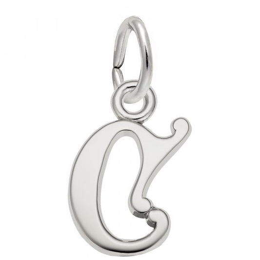 Rembrandt Charms | Curly Initial C Accent Charm
