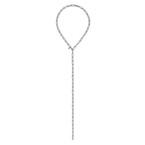 925 Sterling Silver Y Chain Necklace