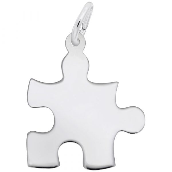 Puzzle Piece Charm
