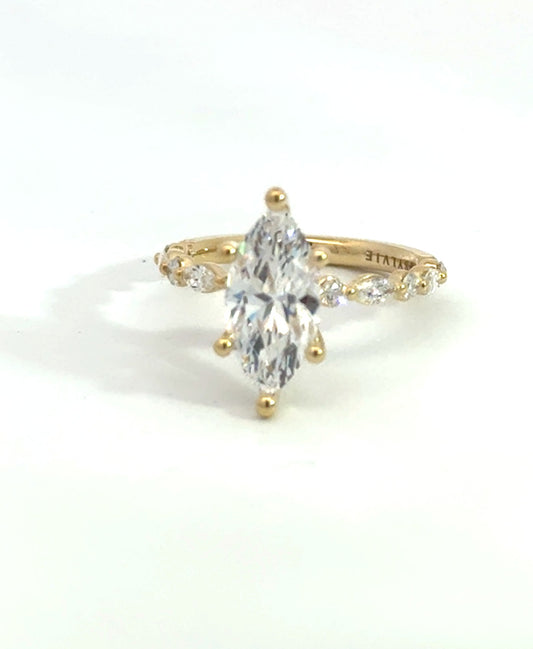 Diamond Semi-Mount Ring