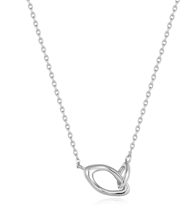 Ania Haie | Silver Wave Link Necklace