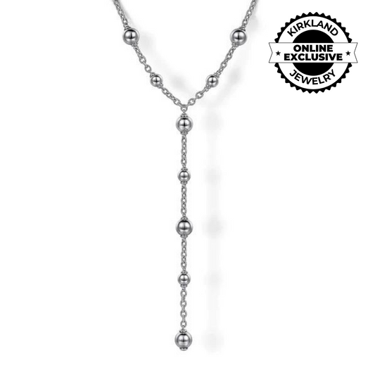 Gabriel & Co | 925 Sterling Silver Round Beads Necklace