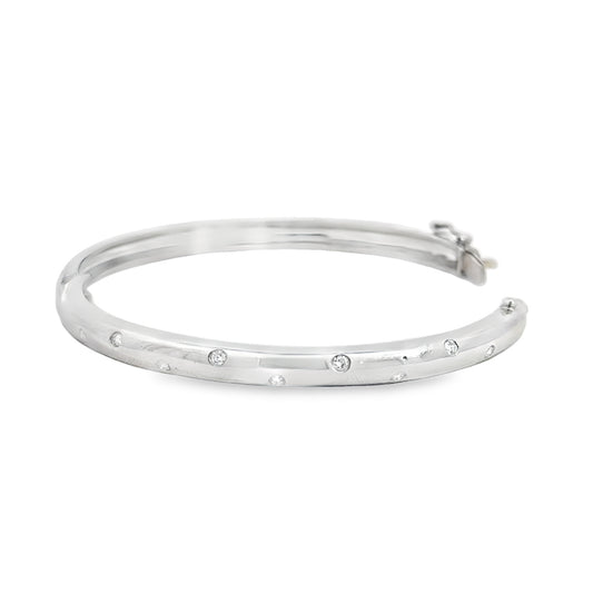 Kirkland Jewelry Estate | 14K White Gold Diamond Bracelet