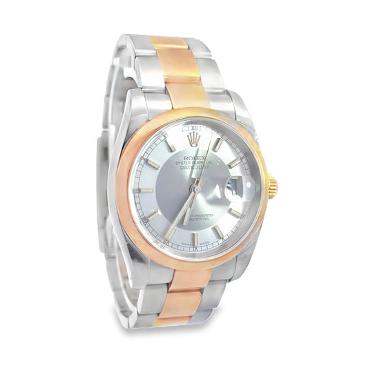 Kirkland Jewelry Estate | Rolex Datejust 18K Gold and Stainless Steel