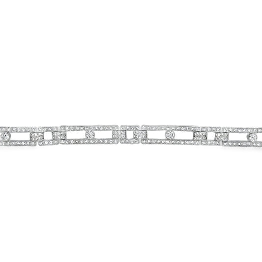 Kirkland Jewelry Estate | 18K White Gold Diamond Bracelet