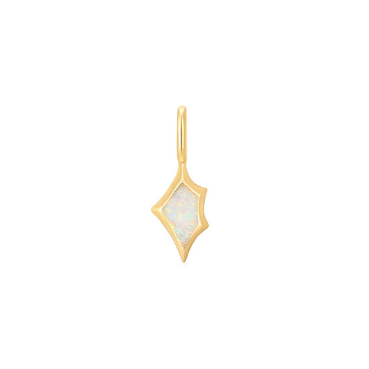 Ania Haie | Gold Kyoto Opal Charm