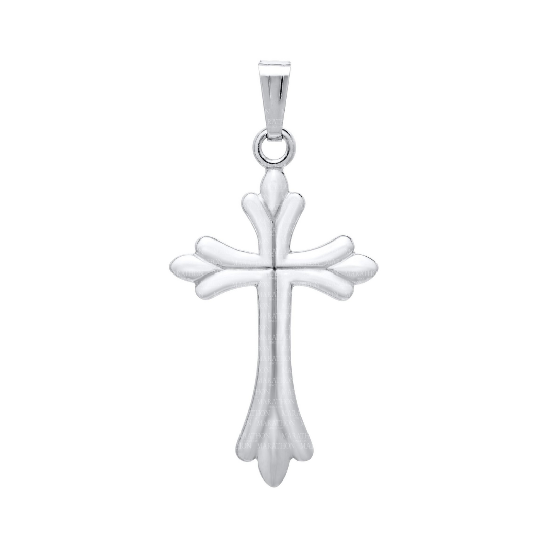 Marathon | Sterling Silver Cross Necklace