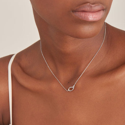 Ania Haie | Silver Wave Link Necklace