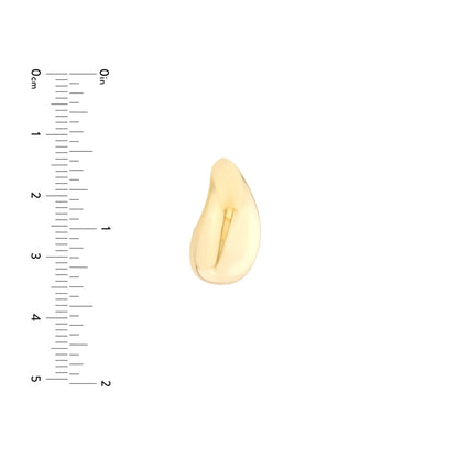 Midas | 14K Yellow Gold Teardrop Dome Earrings