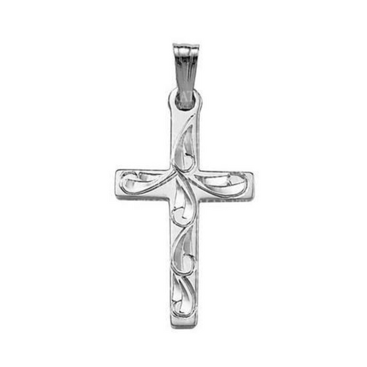 Marathon | Engraved Sterling Silver Cross