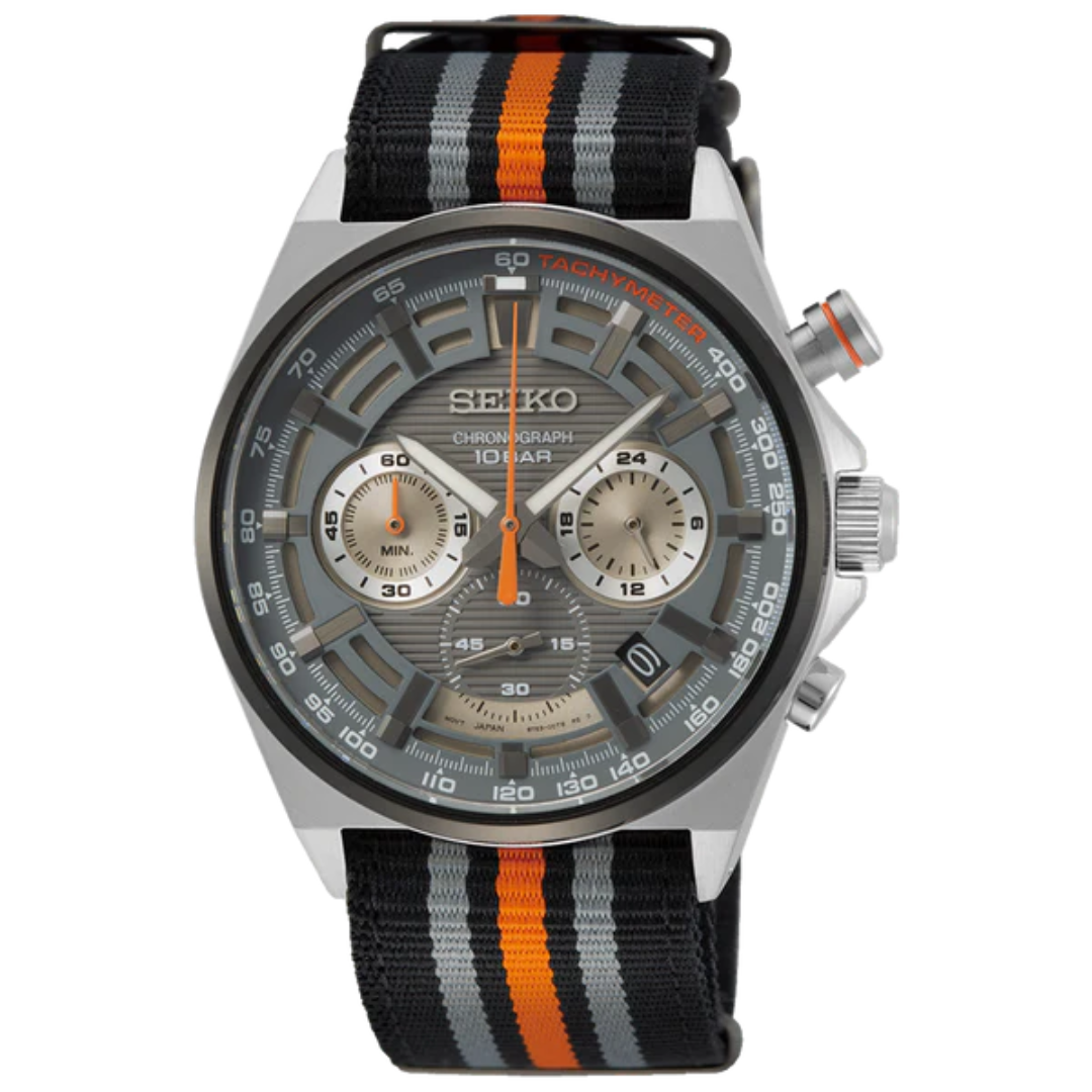 SEIKO | SSB403 - Men's Multicolor Nylon Watch