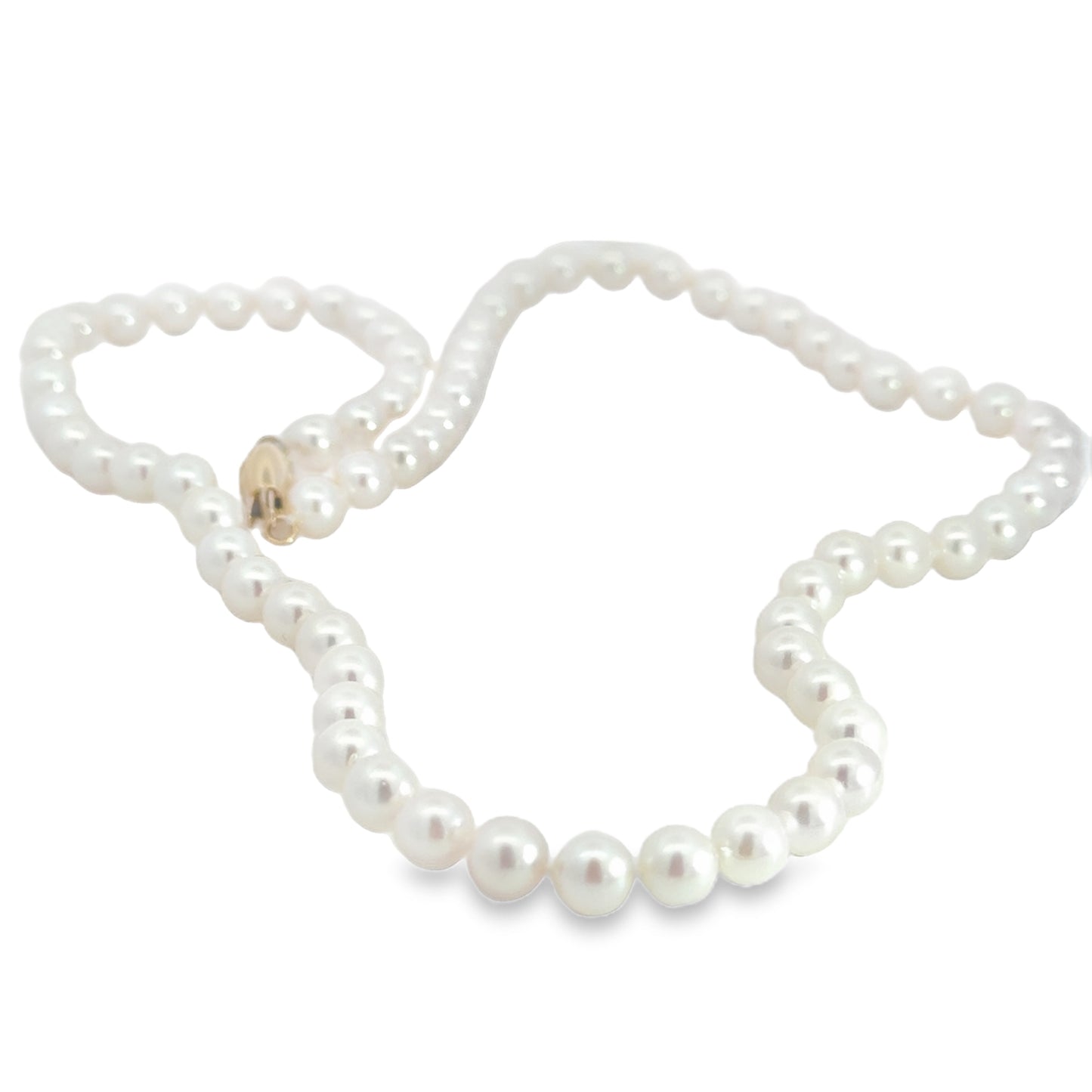 18 Inch Akoya Pearl Necklace