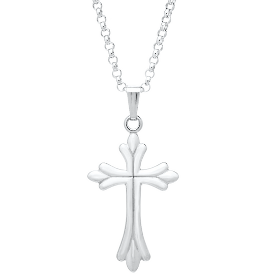 Sterling Silver Cross Necklace