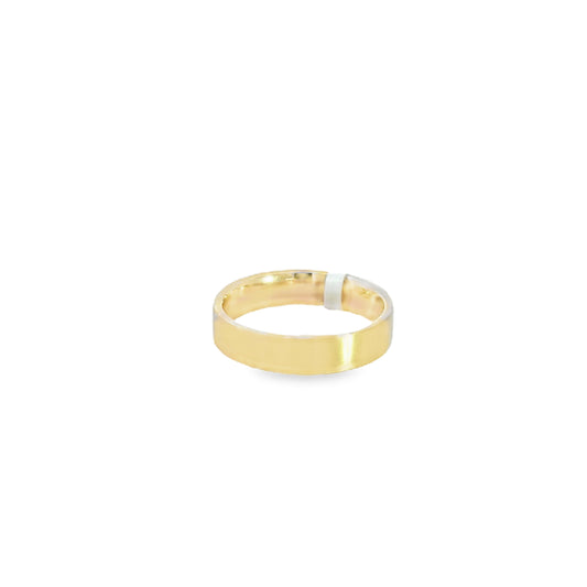 14K 5mm Men's Wedding Band