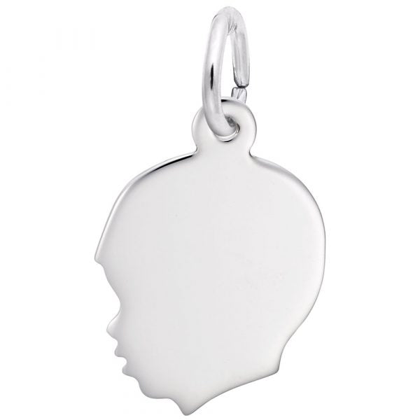 Young Boy’s Head Charm
