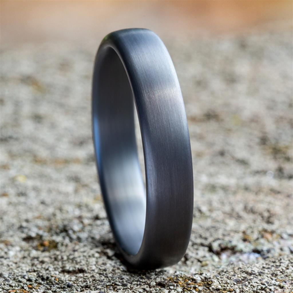 Comfort-Fit Tantalum Wedding Band