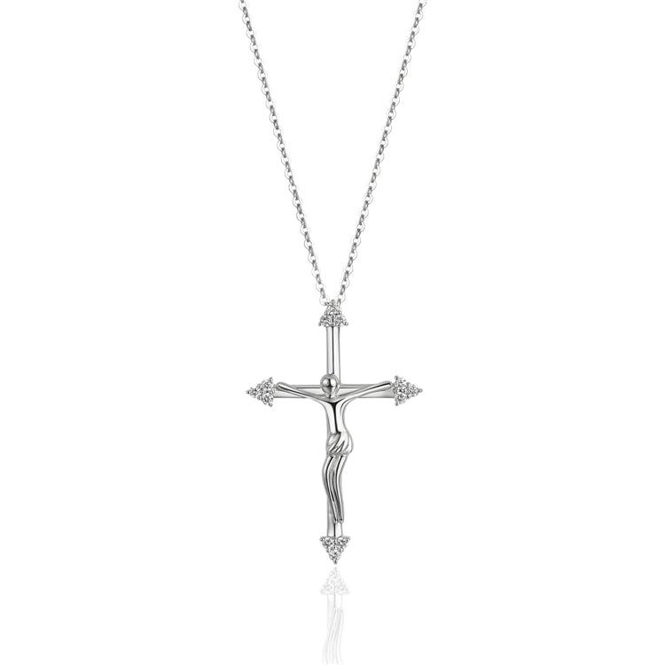 Luvente | Minimal Cross Necklace