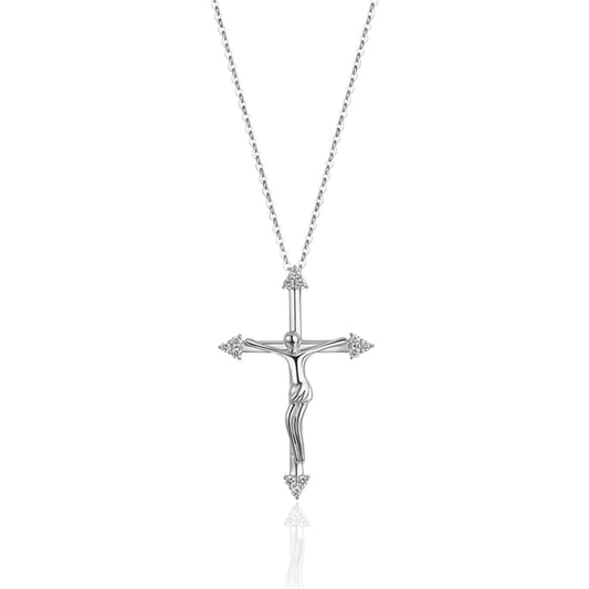 Luvente | Minimal Cross Necklace