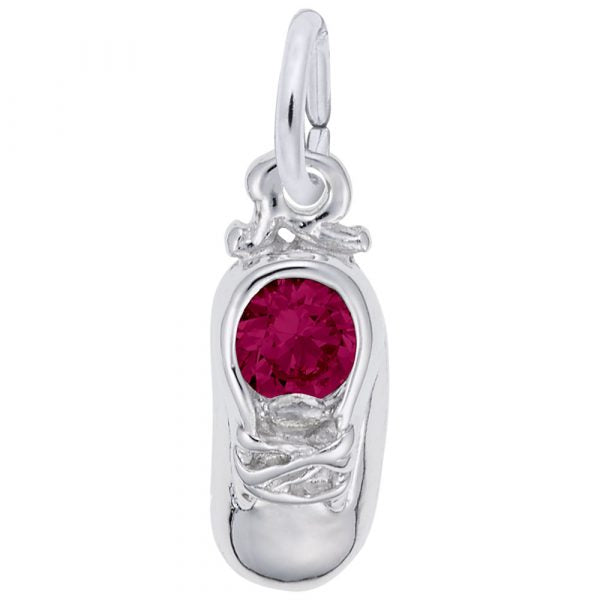 Rembrandt Charms | July Baby Shoe Charm