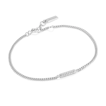 Ania Haie | Silver Glam Bar Bracelet