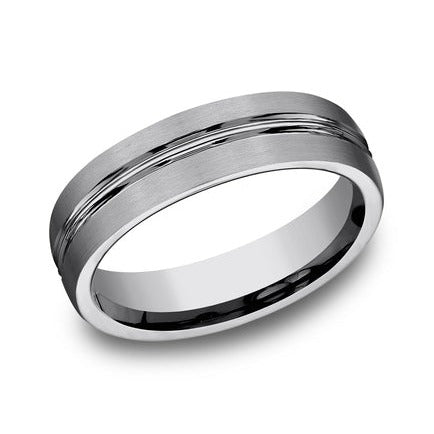 Benchmark | Comfort-Fit Concave Center Wedding Band