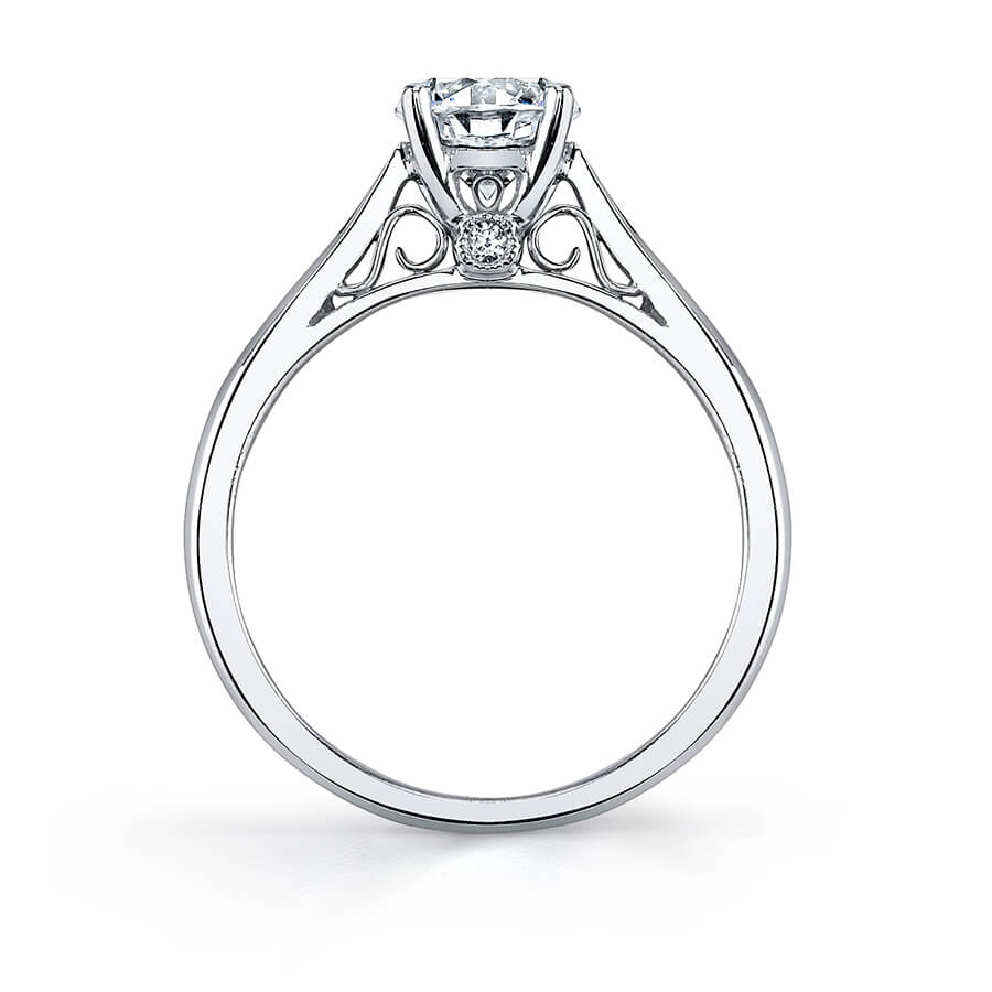Sylvie | Carina Round Engagement Ring
