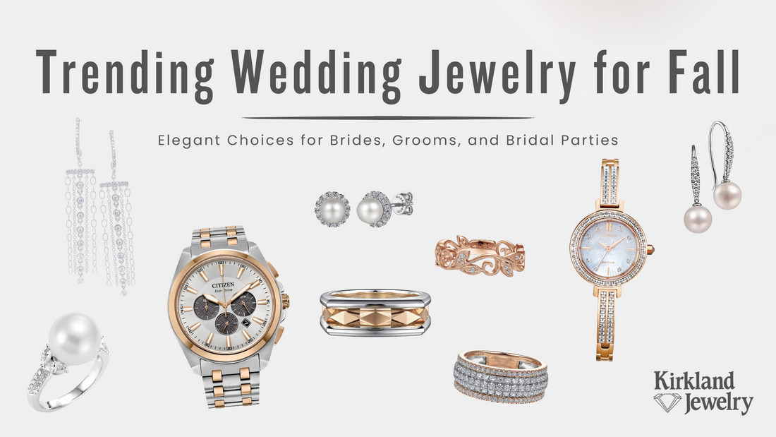 Trending Wedding Jewelry for Fall: Elegant Choices for Brides, Grooms, and Bridal Parties